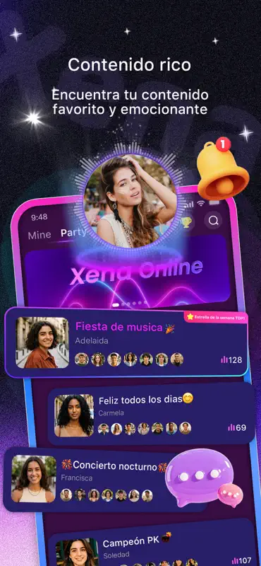 Xena - Fiesta de Chat de Voz screenshot 1 of 6