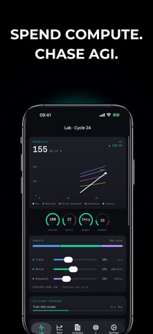 AGI Tycoon: AI Lab Sim Screenshot 1 of 5