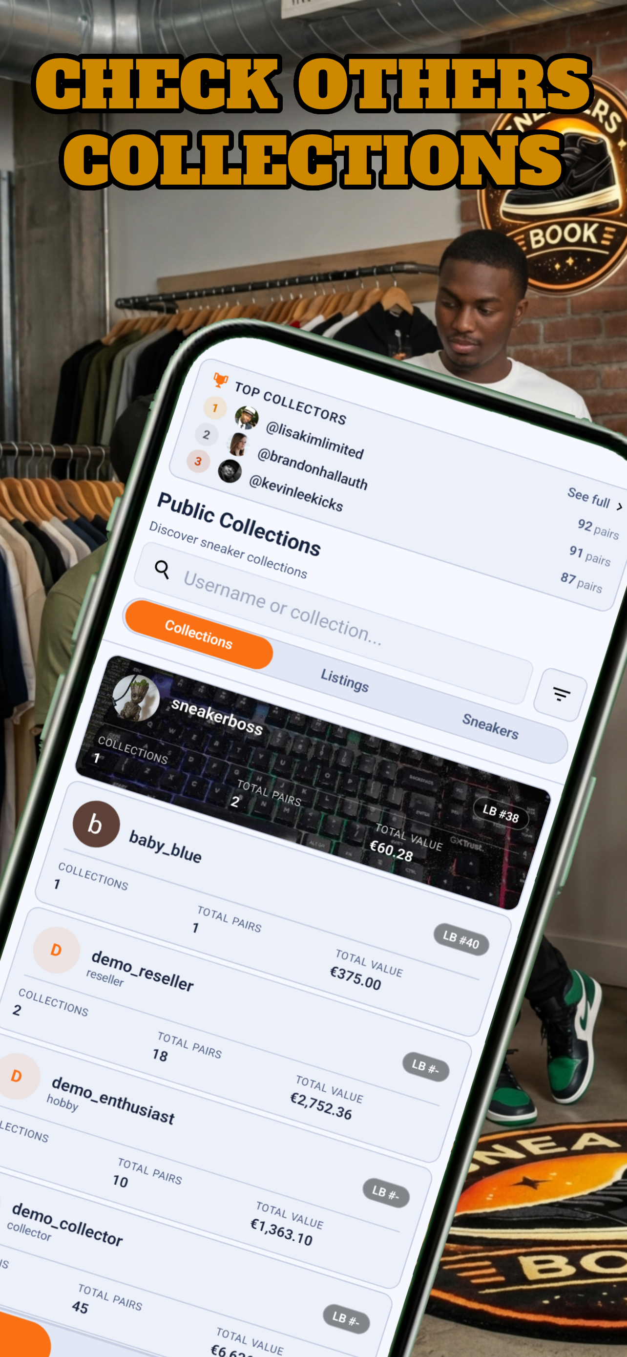 SneakersBook Sneaker Manager