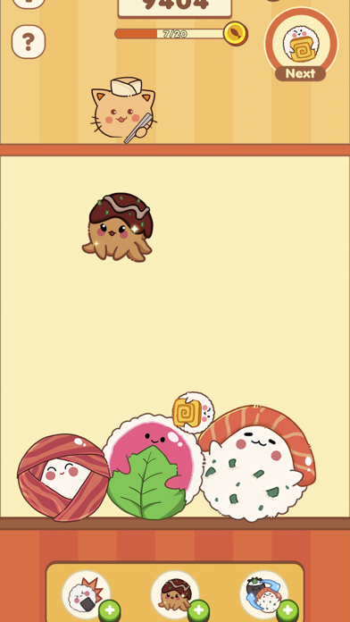 My Perfect Sushi: Drop & Merge Screenshot