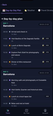 Travia: Travel Intelligence screenshot