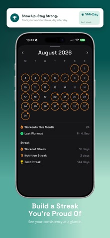 Fiytt: Workouts, Calories, Gym Screenshot 8 of 8