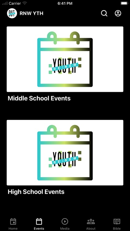 Renew Youth Student Ministry