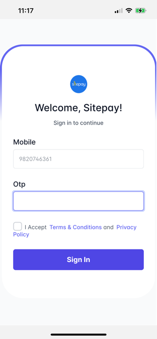 Sitepay Screenshot 2 of 5
