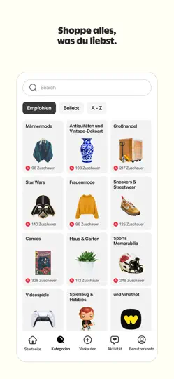 Screenshot von Whatnot: Shop, Sell, Connect auf dem iPhone 3