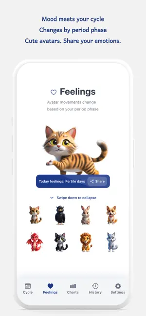 Feelings: Period Tracker screenshot 2