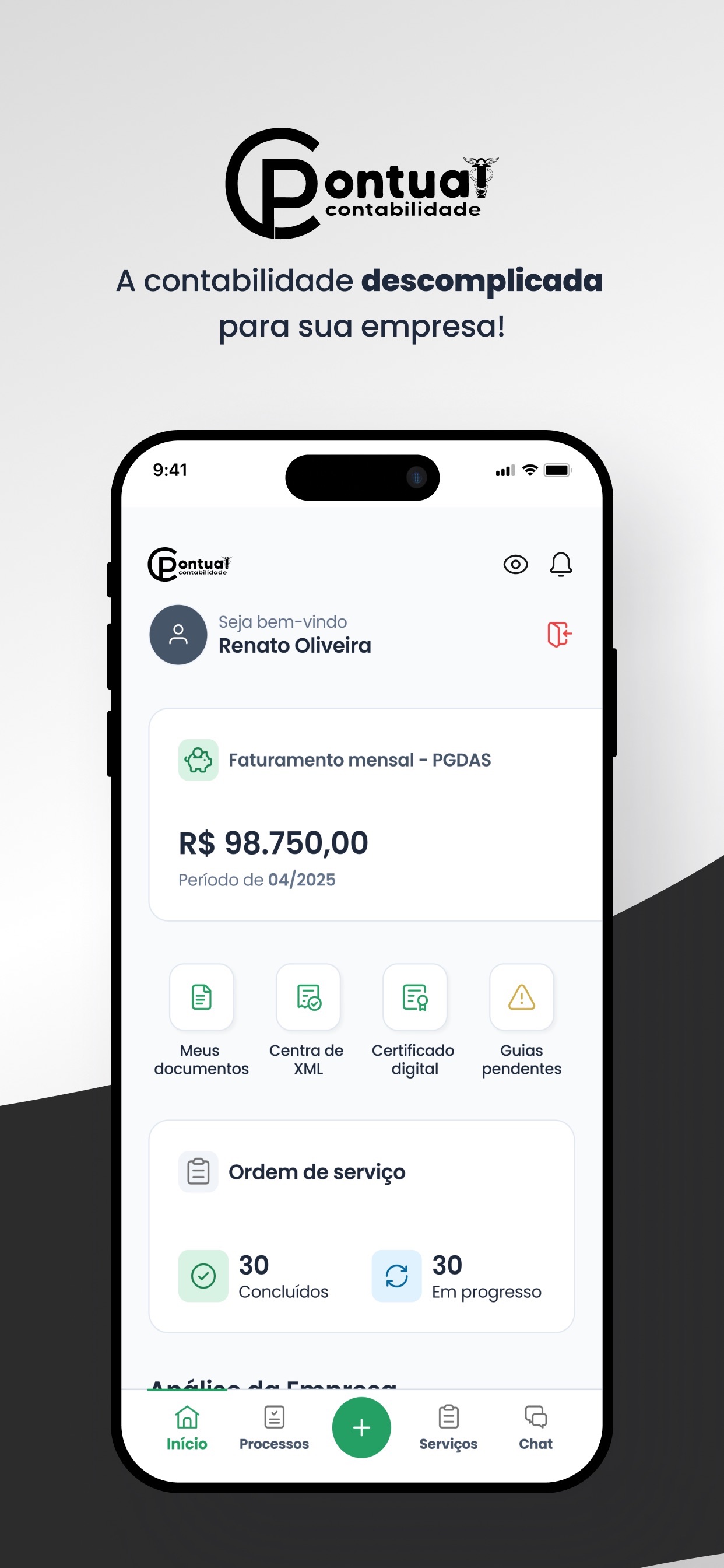 Screenshot 1 of Pontual Contabilidade