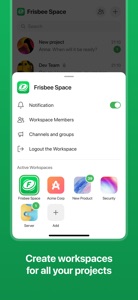 Frisbee Messenger screenshot #4 for iPhone