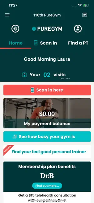 PureGym US screenshot 1
