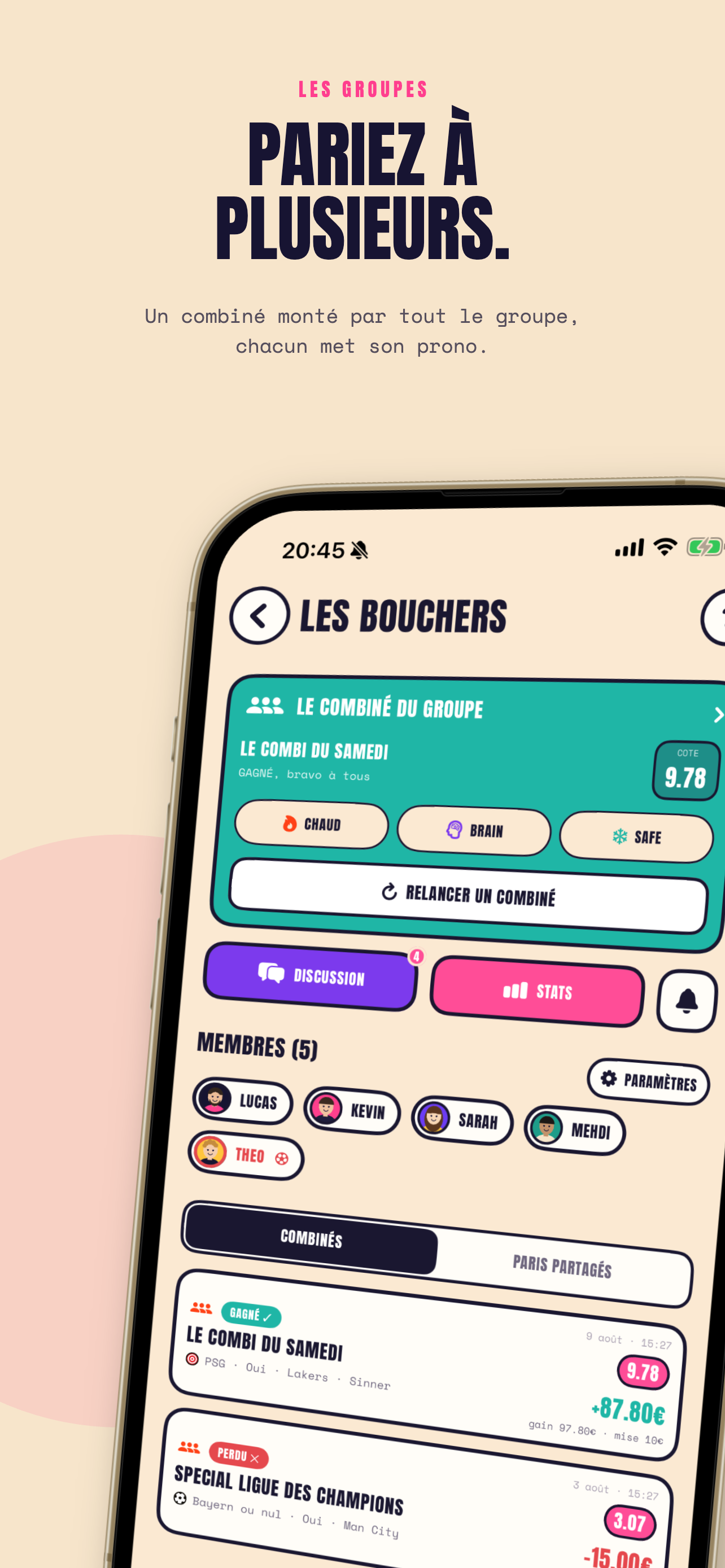 SociaBet: Suivi Paris Sportifs screenshot 4