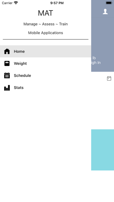 Mat Mobile Application Screenshot