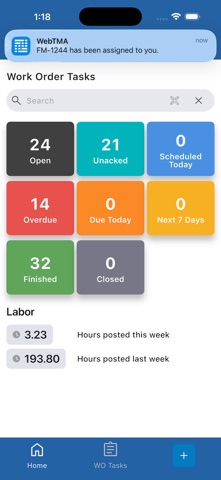 WebTMA Screenshot 4 of 10