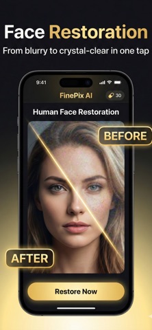 Photo Enhance AI : FinePix AI iPhone screenshot