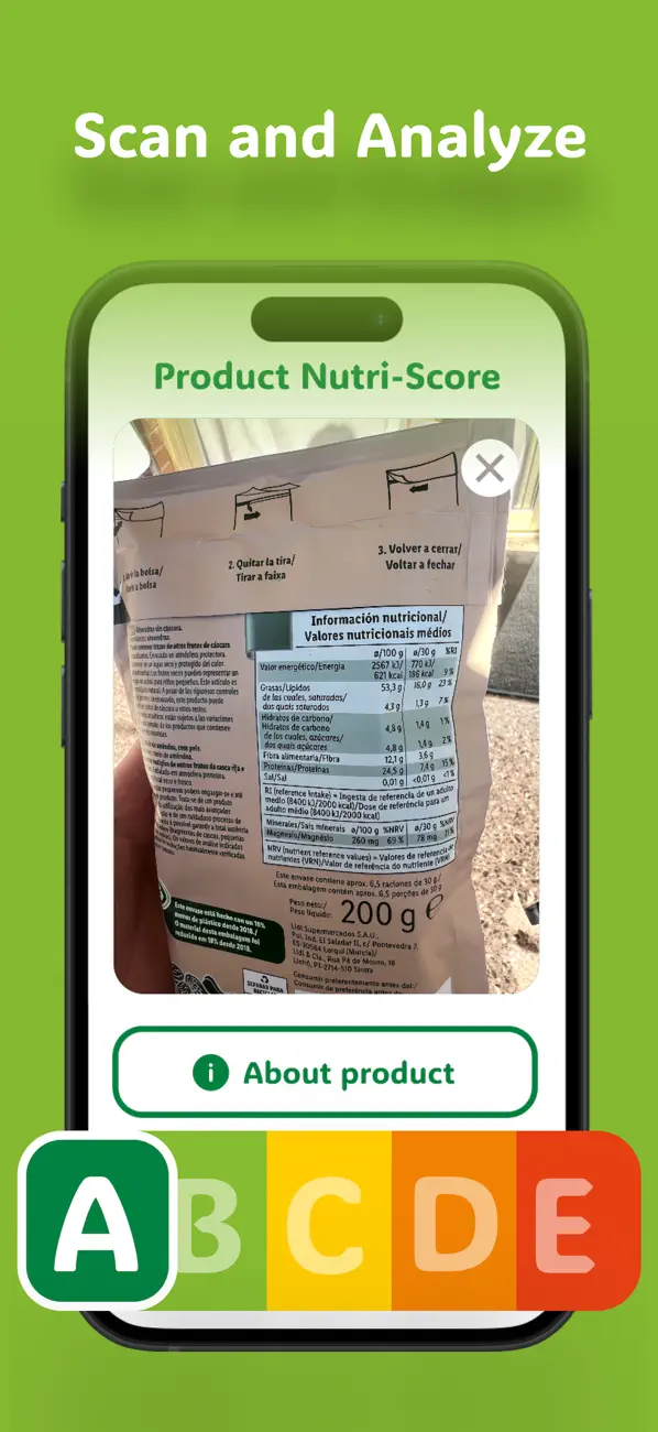 Screenshot #2 pour Nutri-UPF Score