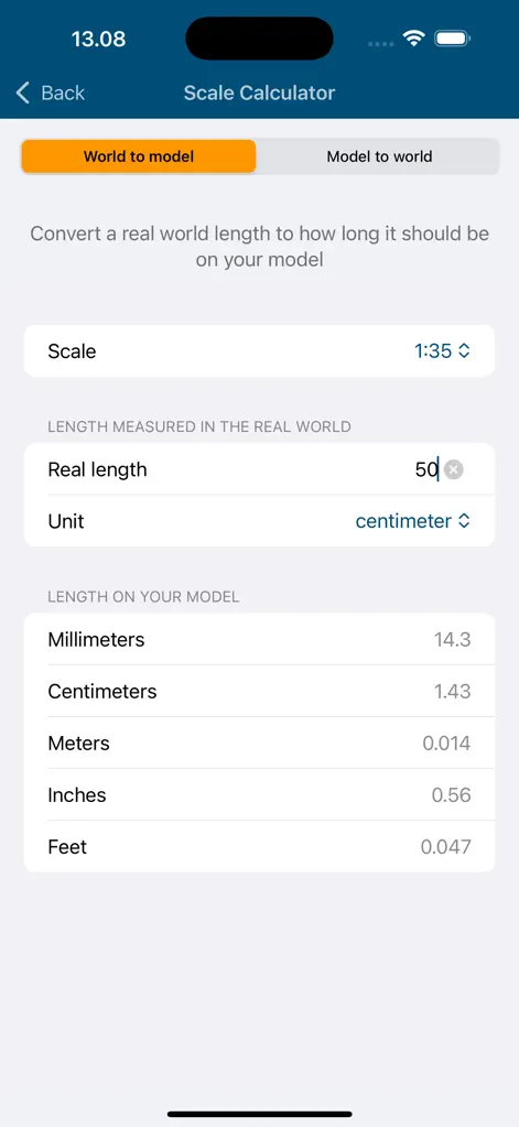 Model Colors - Utilities App | MWM