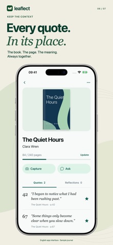 Leaflect: Reading Journal screenshot 6