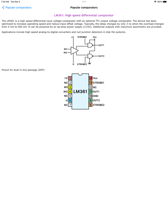 Screenshot #5 pour Operational Amplifiers Guide
