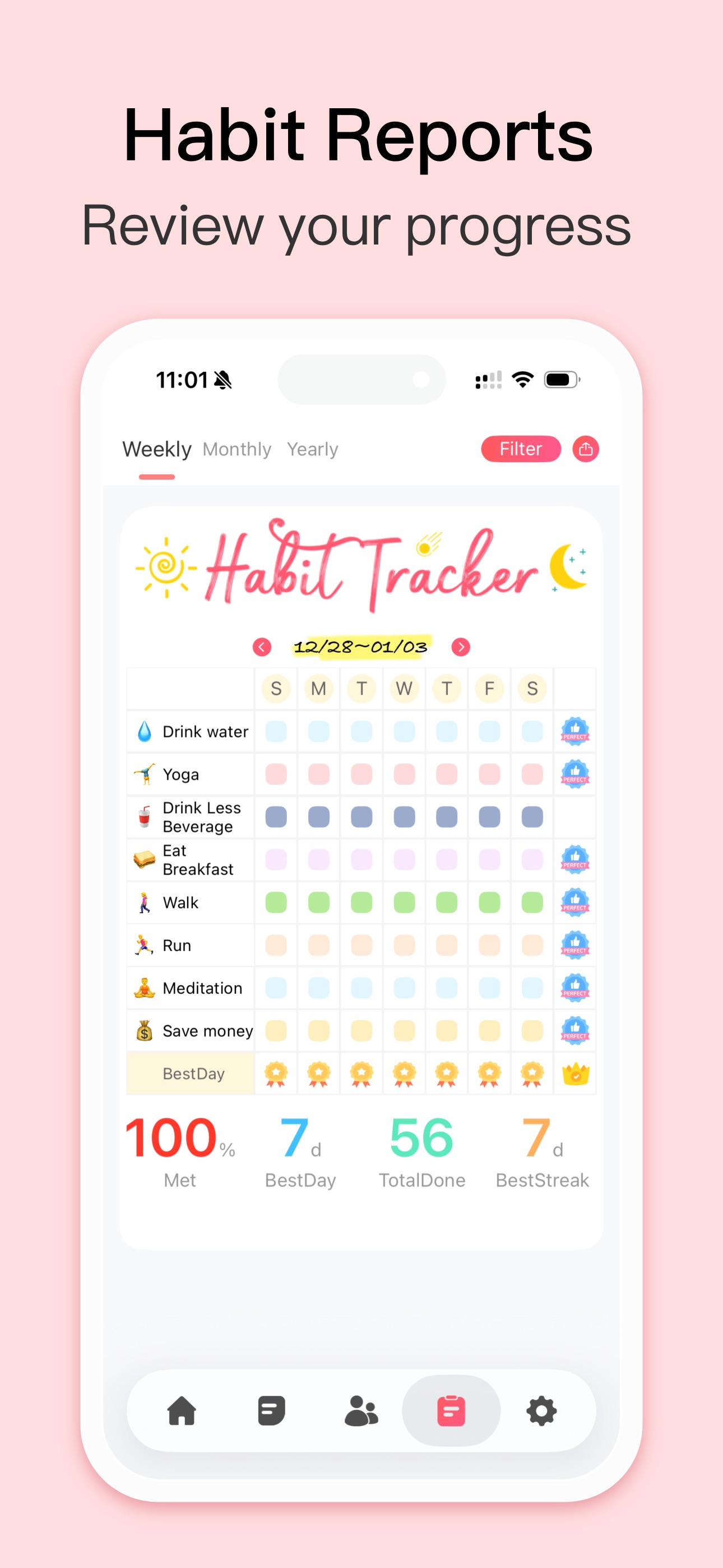 Screenshot 2 of Habit Tracker