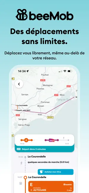 beeMob : Béziers agglomération iPhone screenshot 3