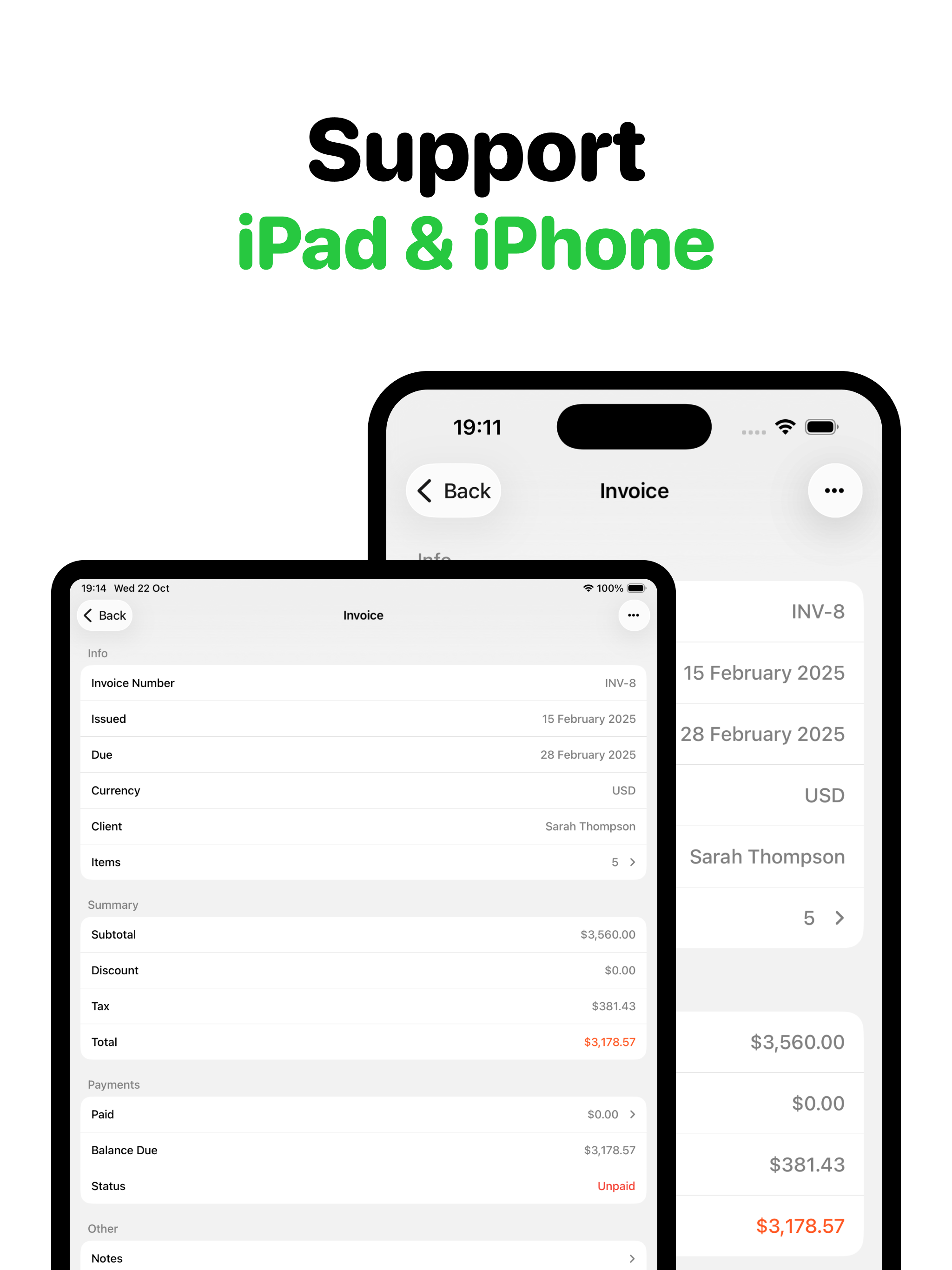 Easy Invoice Maker • Estimate