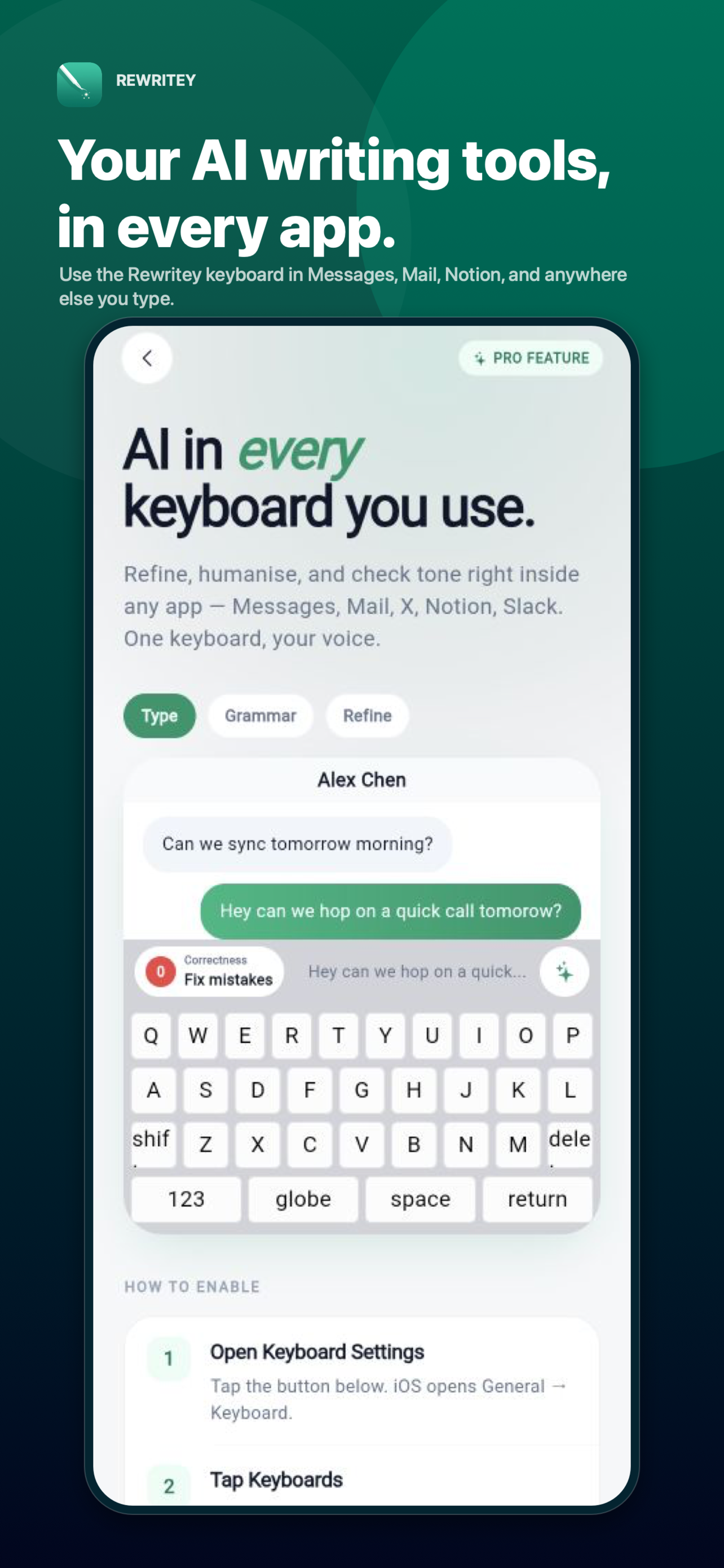 Humanise AI Writer: Rewritey screenshot 4