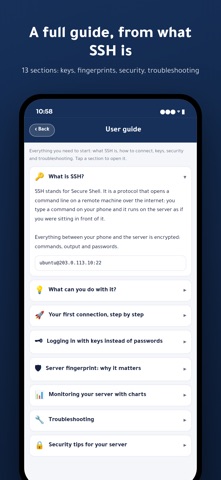 Easy SSH – Server Terminal Screenshot 5 of 5