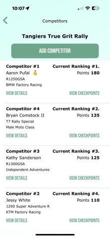 GPS Checkpoint Rally & Events screenshot