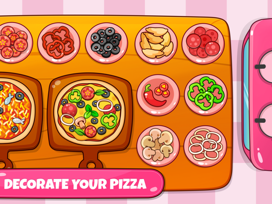 Pizza Maker: Cooking Game Chef iPad screenshot 4 - Education app