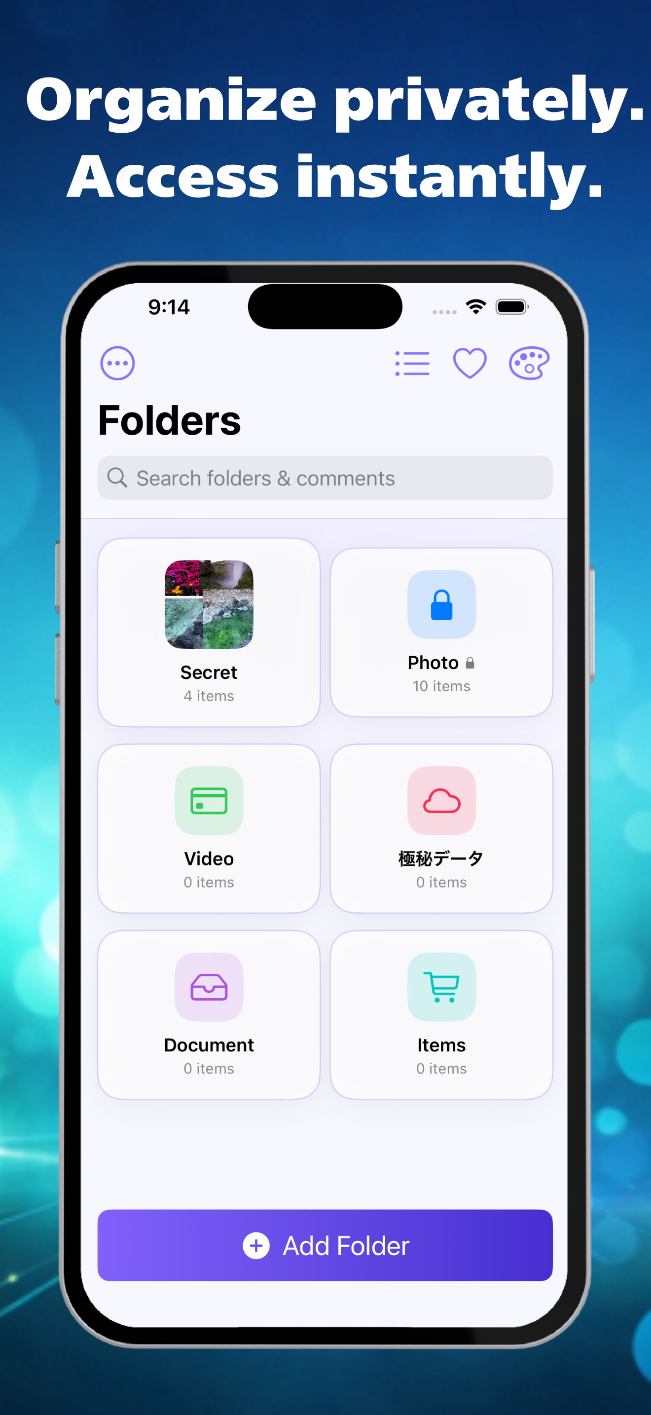 Lock Photos with Face ID