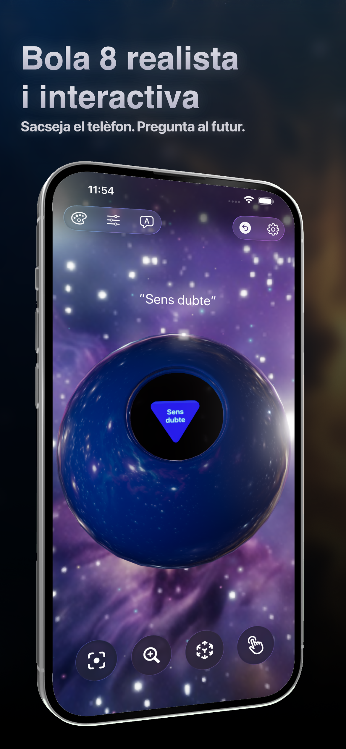 Magic 8 Ball app screenshot 1