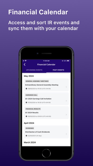 Riyad Bank Investor Relations Screenshot