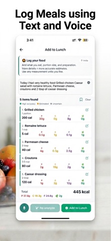 FastCalo AI: Calorie Tracker screenshot