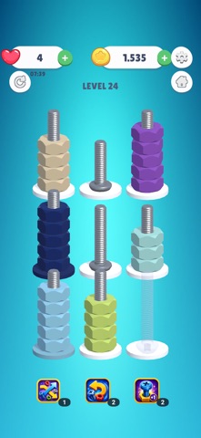 Nuts & Bolts Sorting Puzzle Screenshot 5 of 6
