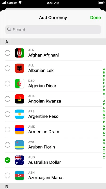 Currency screenshot 5 of 5