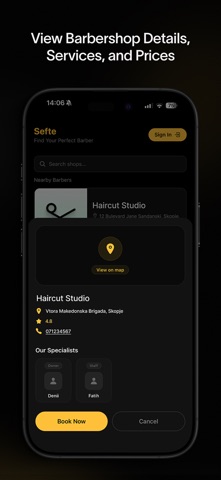 Sefte screenshot