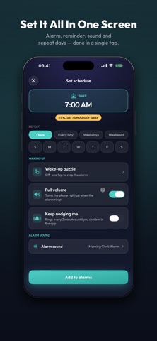 Sleep Cycles & Alarms - BedX Screenshot 4 of 7