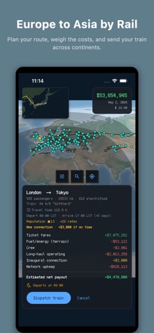 Voyarail: Rail Tycoon Screenshot 1 of 5