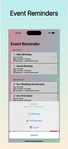 Happy Birthday Countdown Screenshot 4 of 5