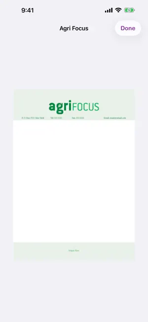 Letterheads for InDesign® screenshot 3