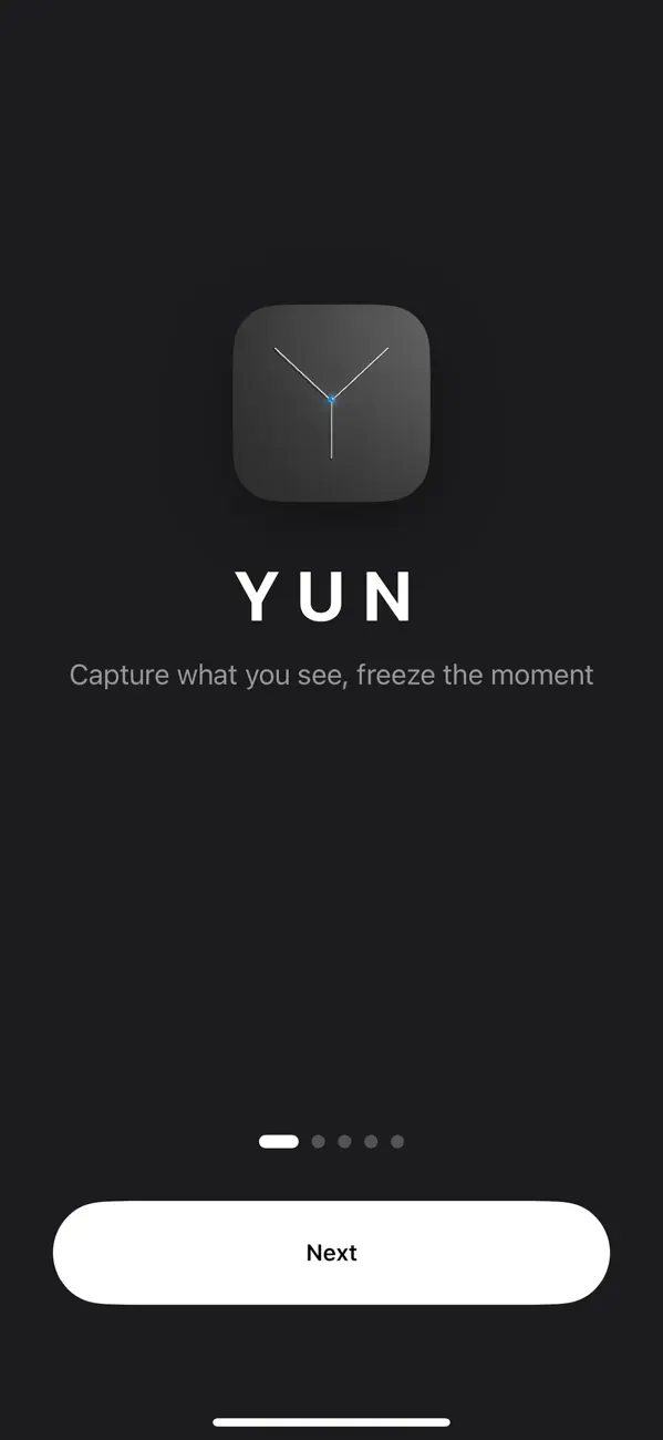 Screenshot #1 pour Yun — AI Capture what you see