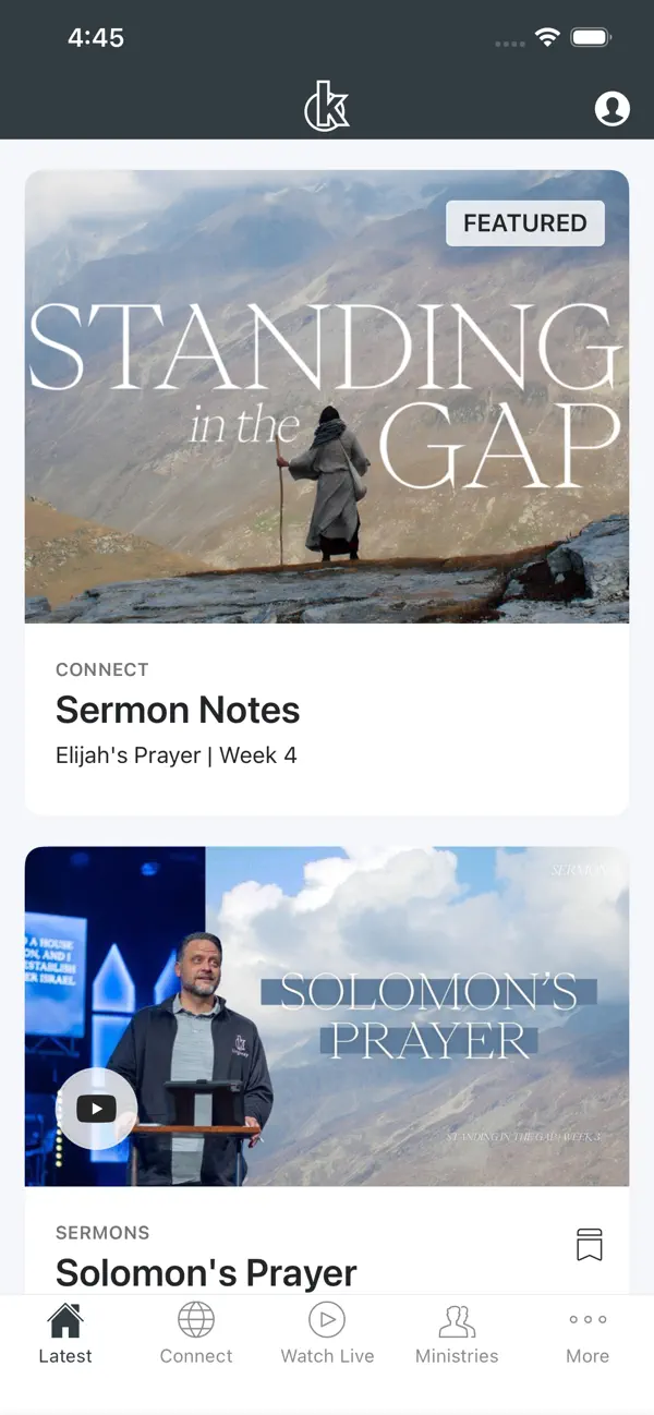 Screenshot #1 pour Kingsway Christian Church