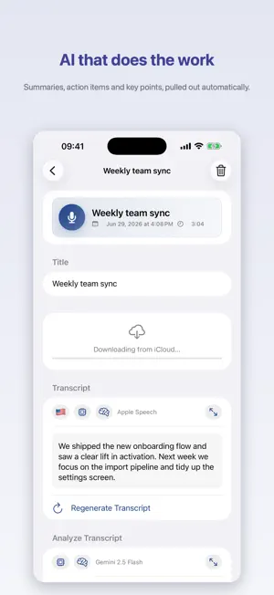 TDB Notes: Voice to Text screenshot 4