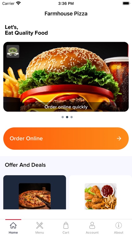 Farmhouse Pizza Order Online