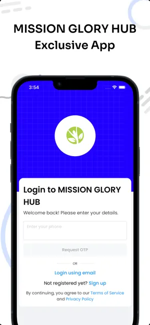 Mission Glory Hub screenshot 1