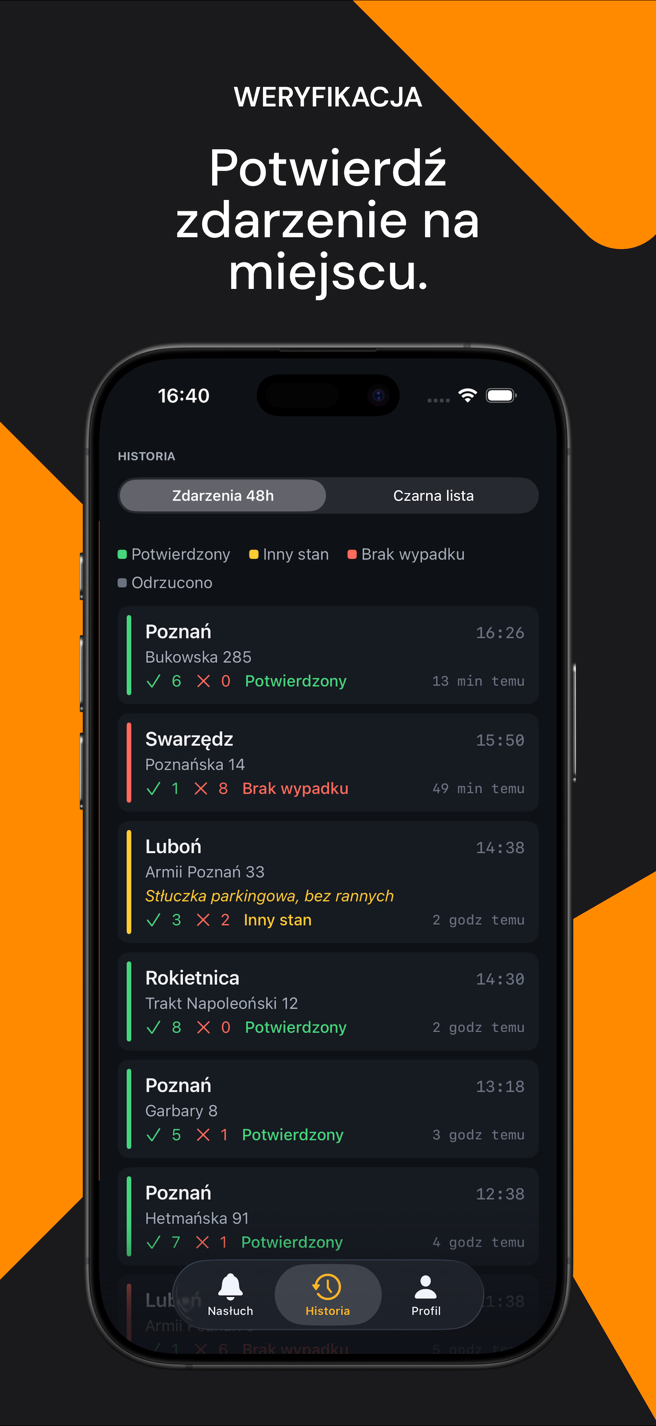 Rewir: Powiadomienia drogowe screenshot 3