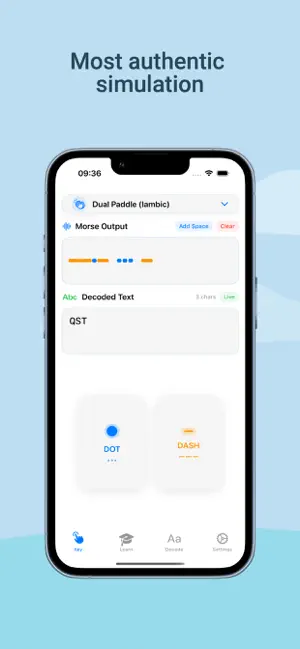 Morse Sensei screenshot 1