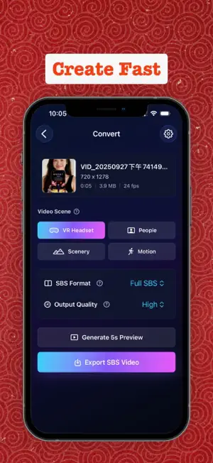 DepthVR - VR 3D video maker screenshot 2