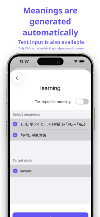 Easy2Anki-Add English from Web Screenshot 3 of 5