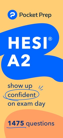 HESI® A2 Prep by Pocket Prep iPhone screenshot