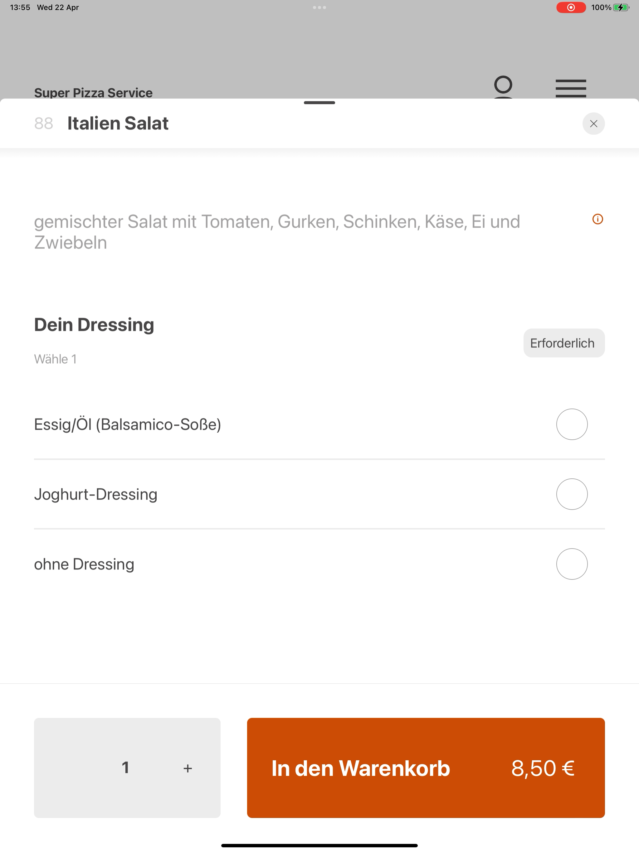Super Pizza Lieferservice screenshot 8